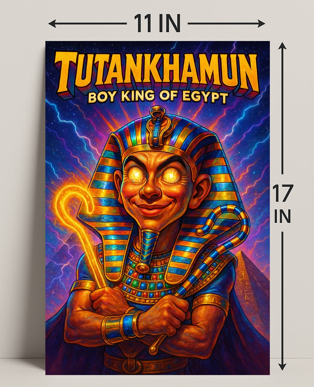 Tutankhamun Boy King Of Egypt Poster PosterGoat