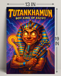 Tutankhamun Boy King Of Egypt Poster PosterGoat