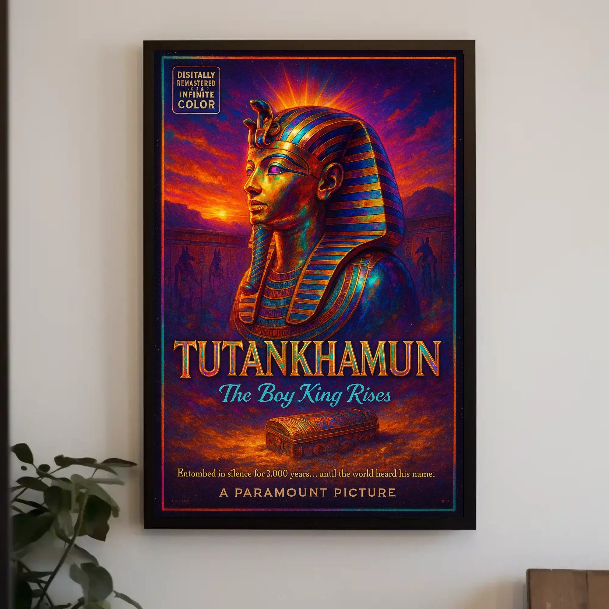Tutankhamun The Boy King Rises Poster PosterGoat