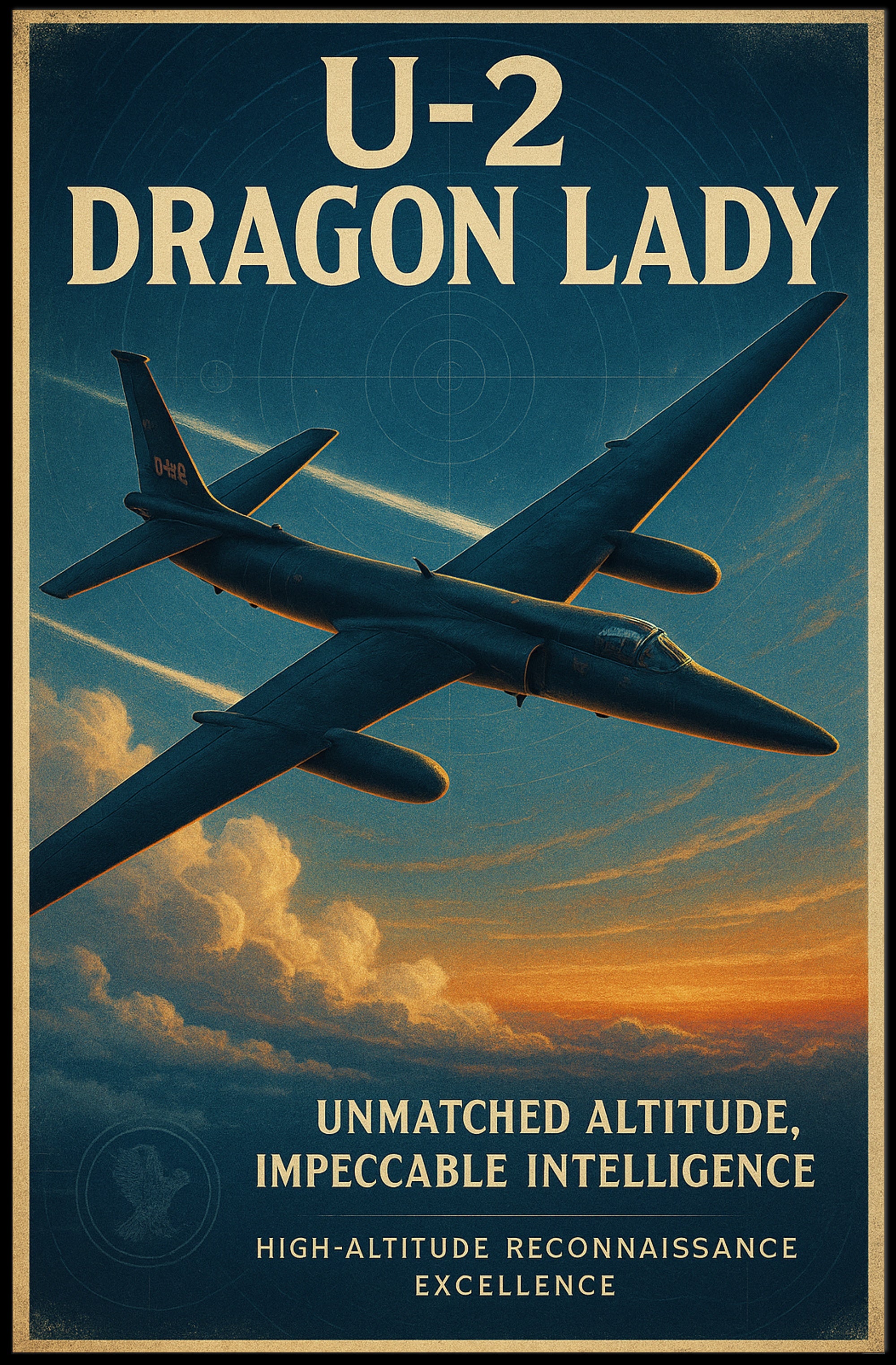 U-2 Dragon Lady Poster PosterGoat