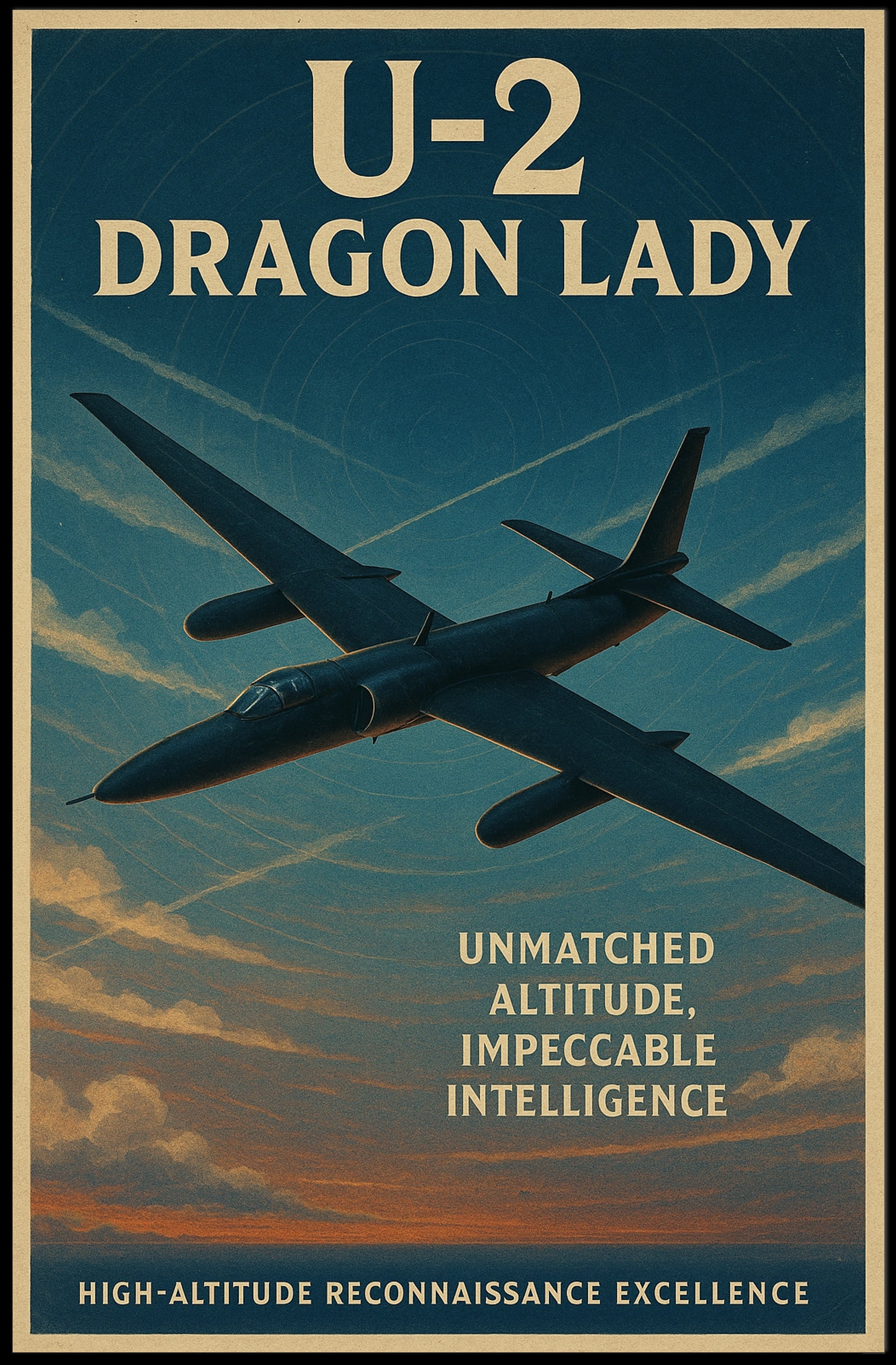 U-2 Dragon Lady Poster PosterGoat