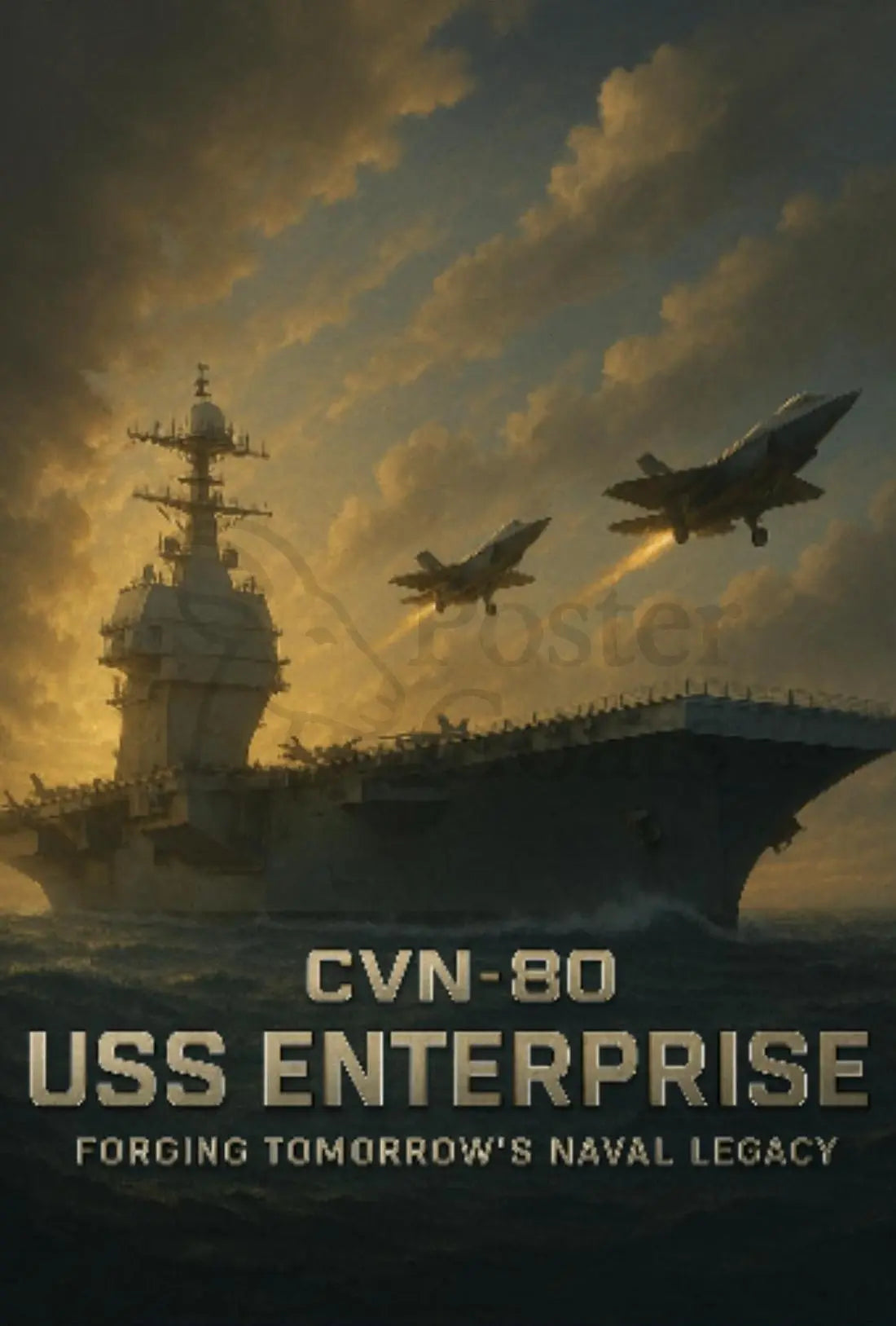 USS Enterprise CVN-80 Poster PosterGoat