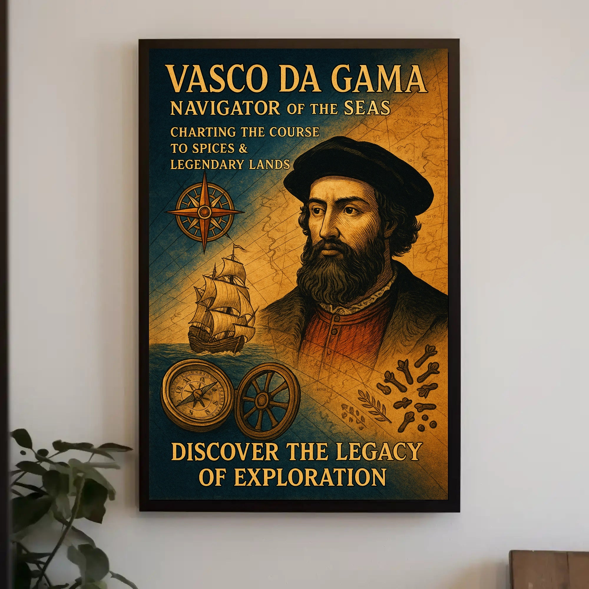 Vasco da Gama Navigator of the Seas Poster PosterGoat