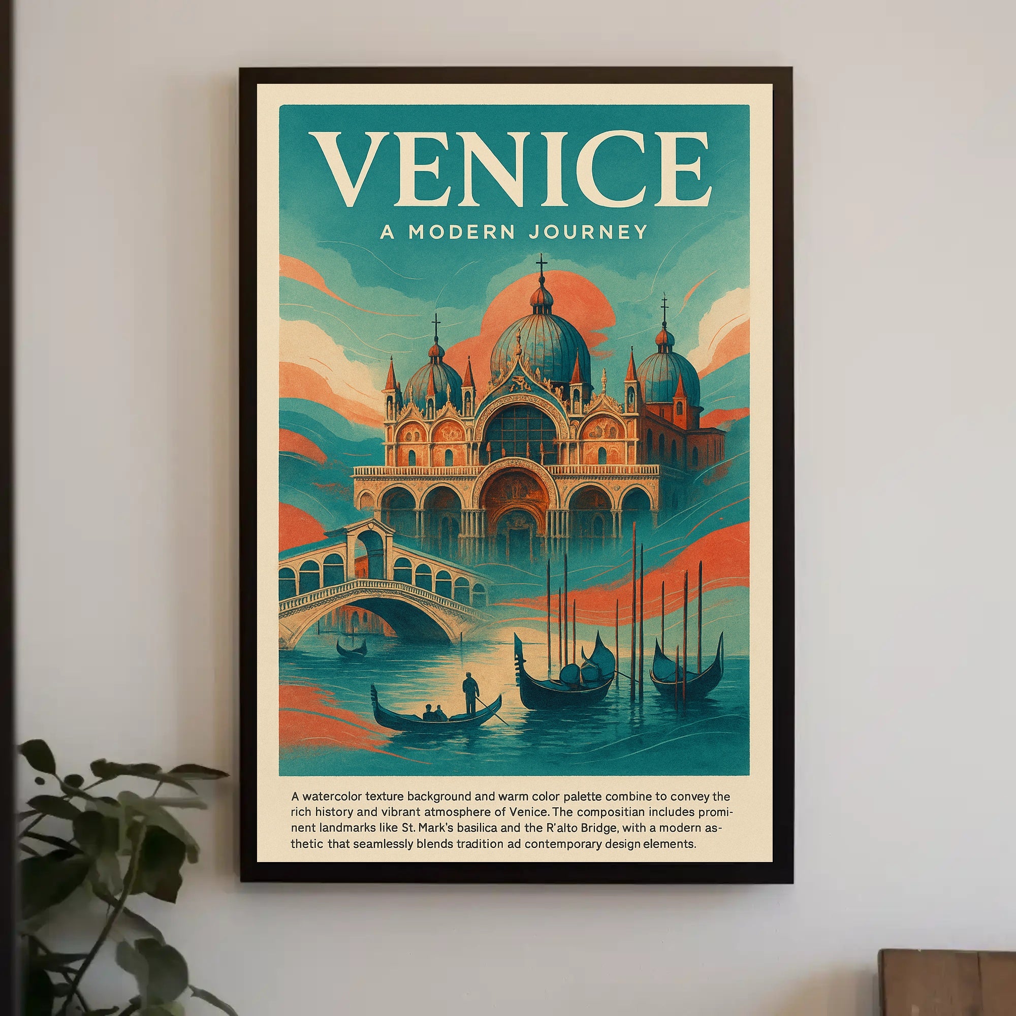Venice A Modern Journey Poster PosterGoat