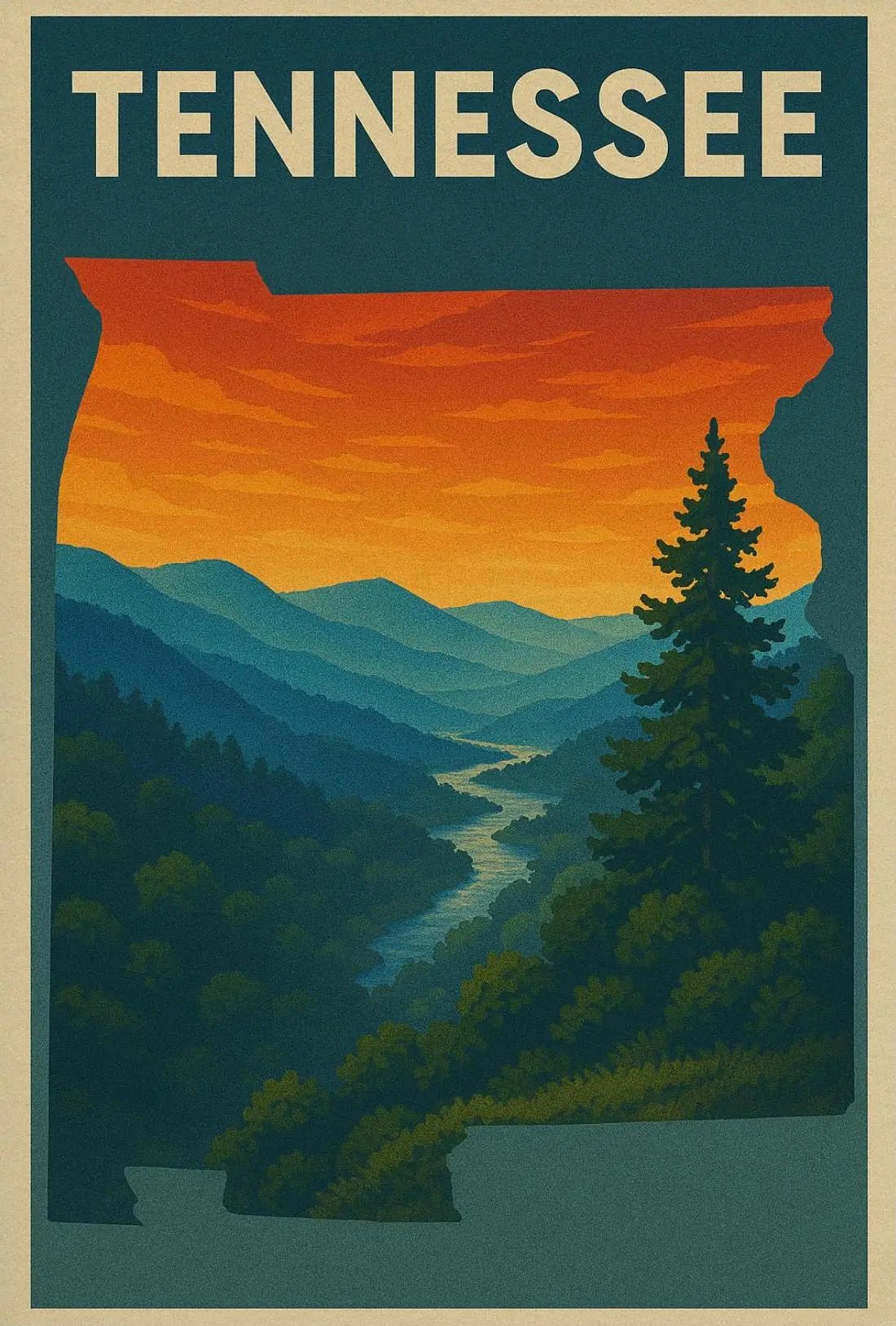 Vibrant Artistic Masterpiece Abstract Artistic Poster PosterGoat