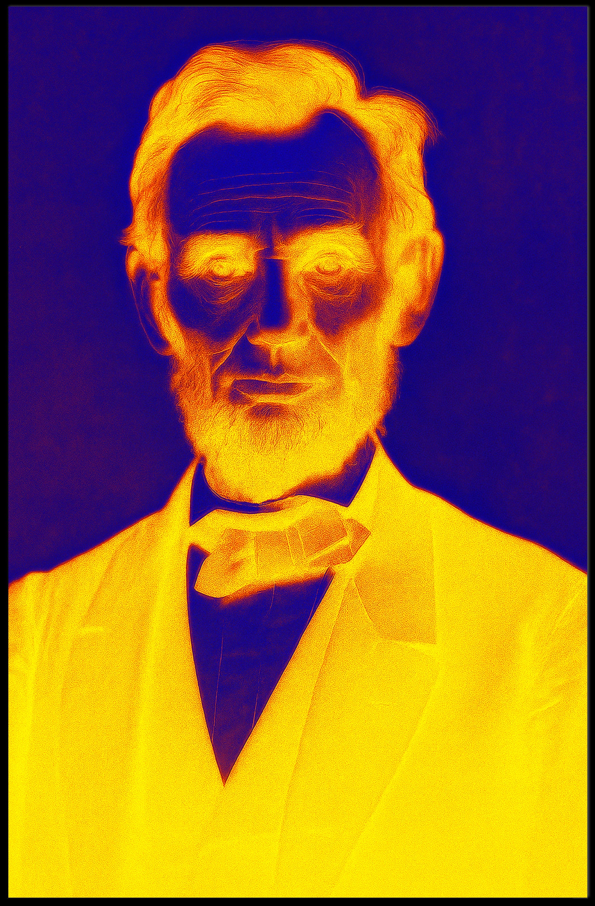 Vibrant Portrait Poster PosterGoat