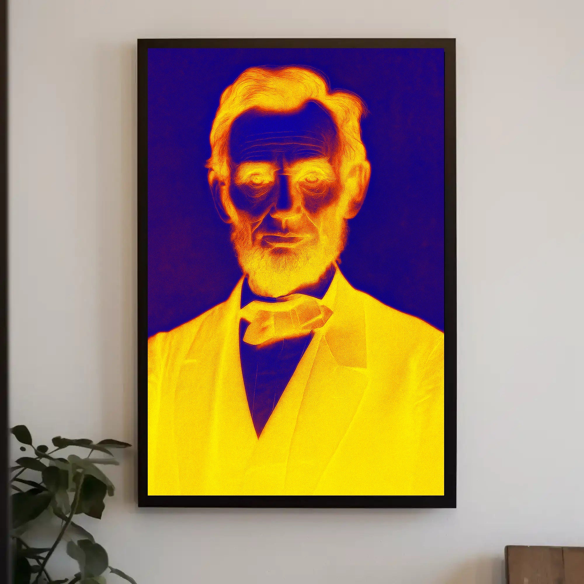 Vibrant Portrait Poster PosterGoat