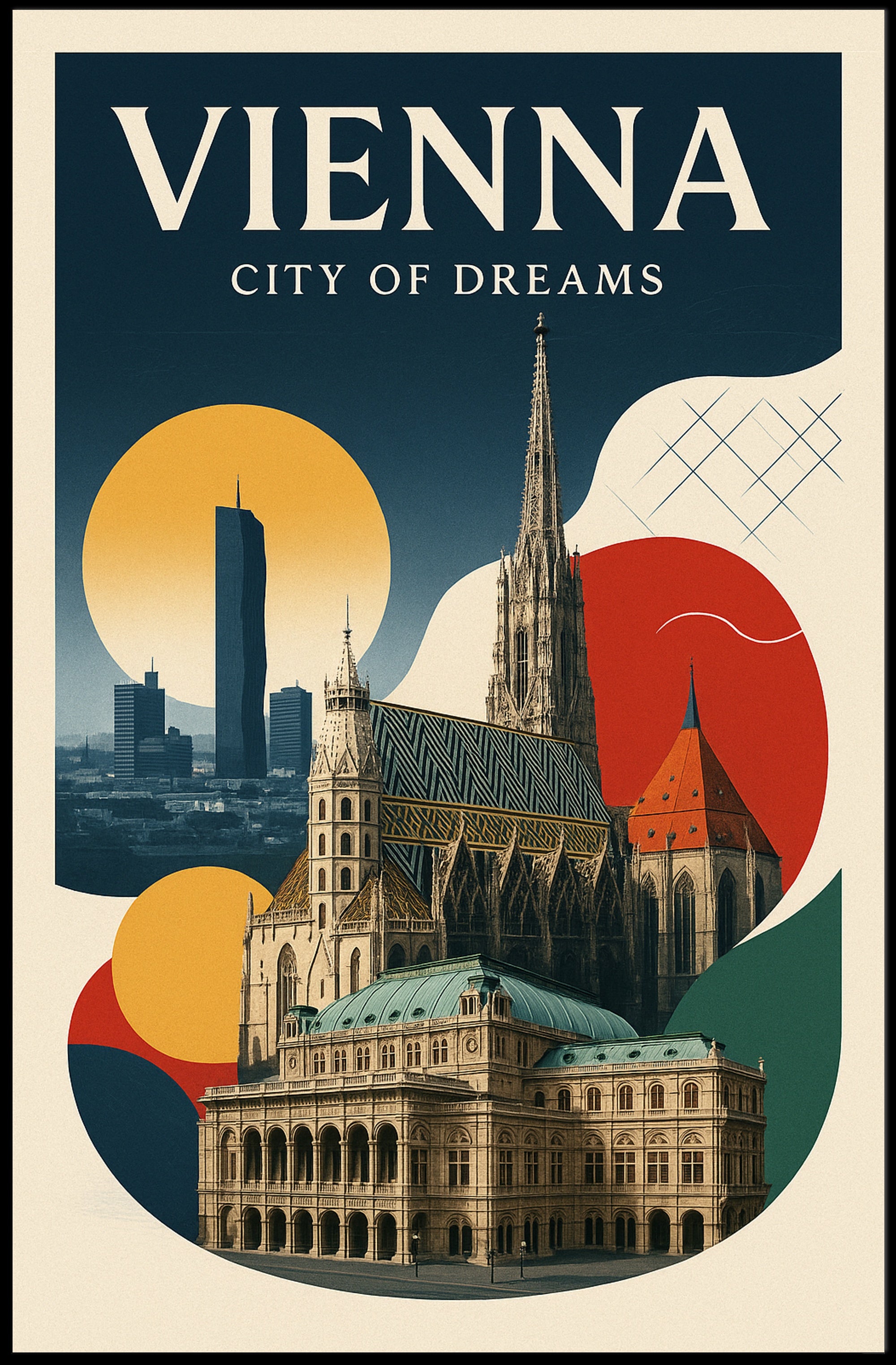 Vienna City of Dreams Poster PosterGoat
