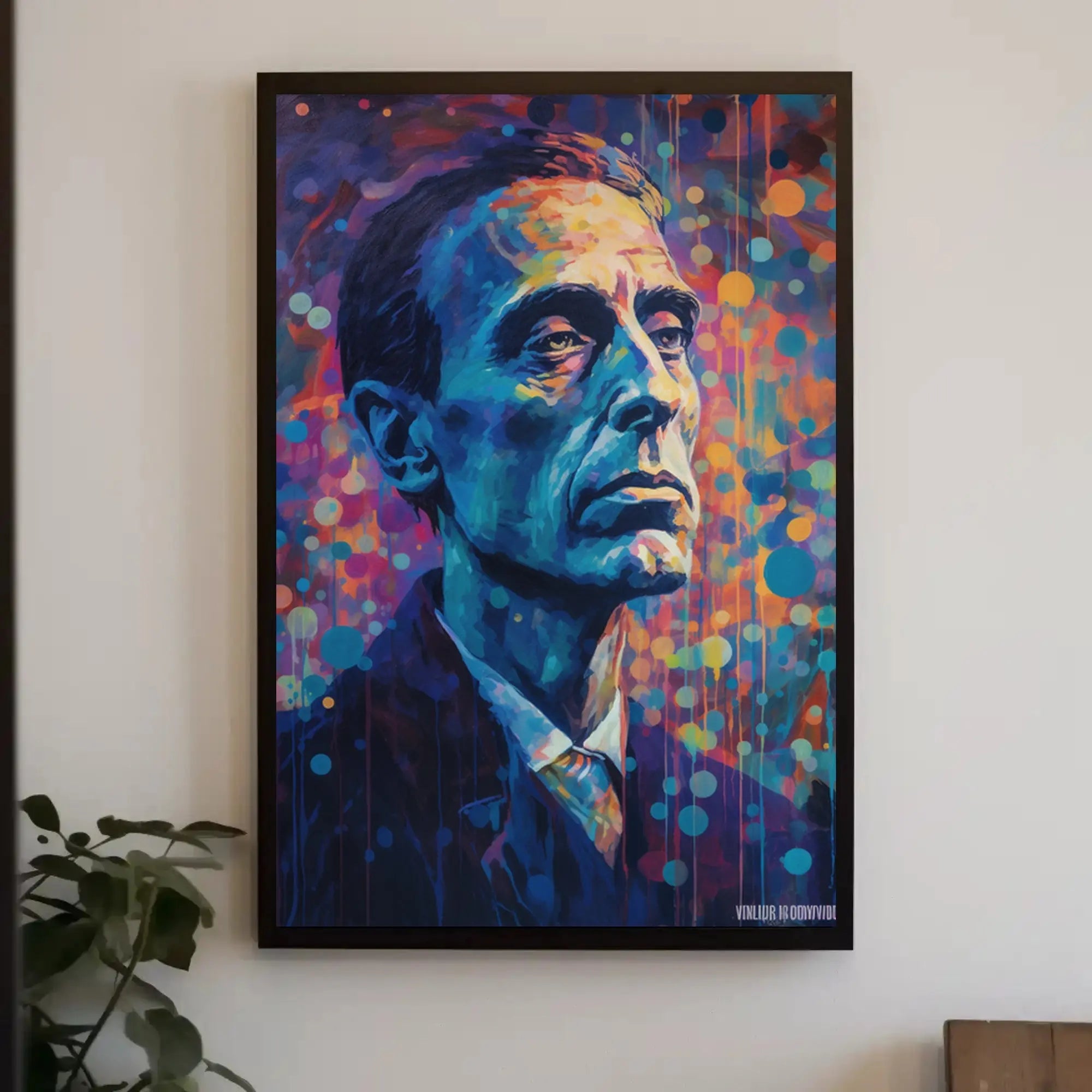 Vinlidr Moone Surreal Abstract Artistic Pop Culture Poster PosterGoat