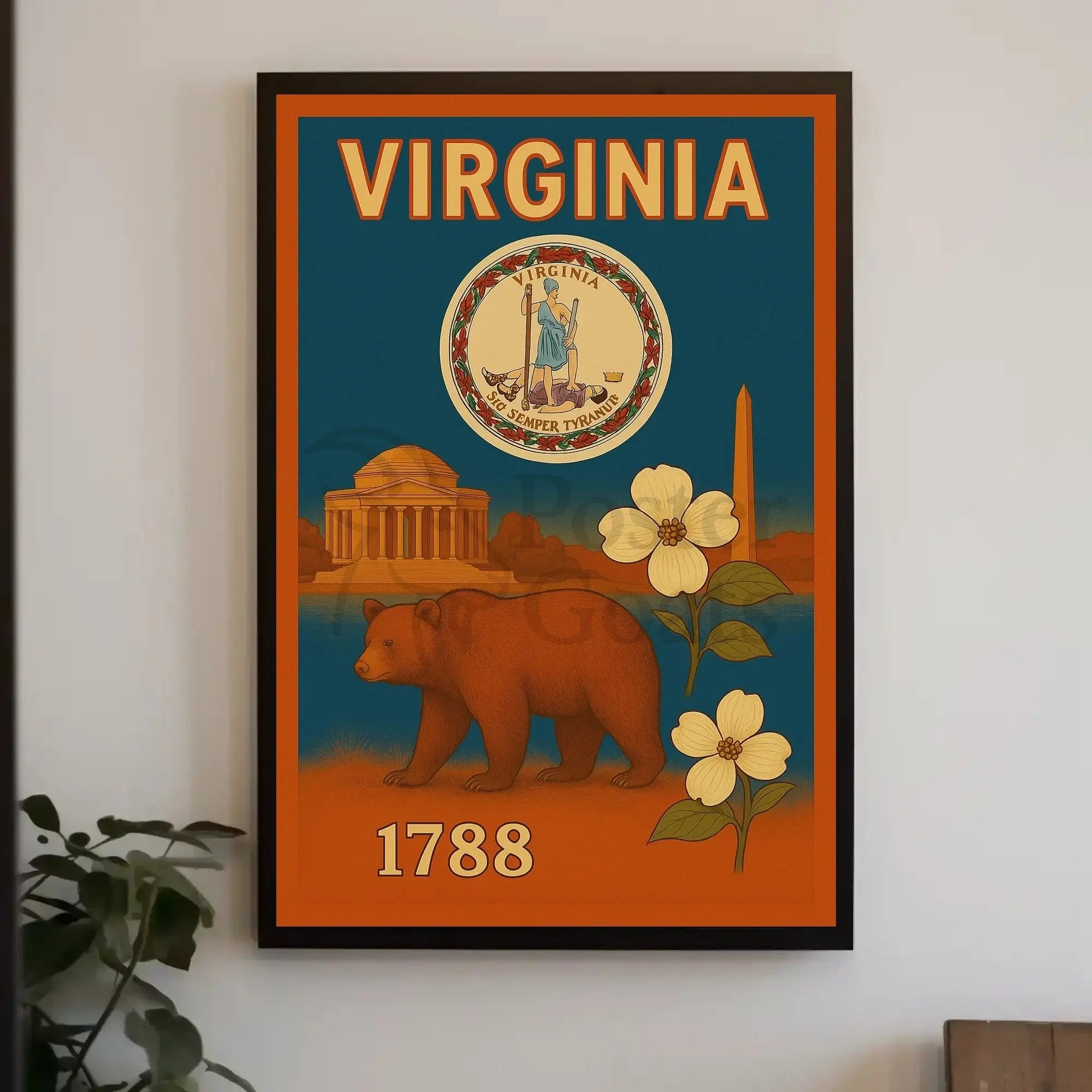 Virginia's Heritage and Beauty: Cultural or Heritage Poster PosterGoat