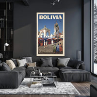 Visit Copacabana Vintage Travel Poster PosterGoat