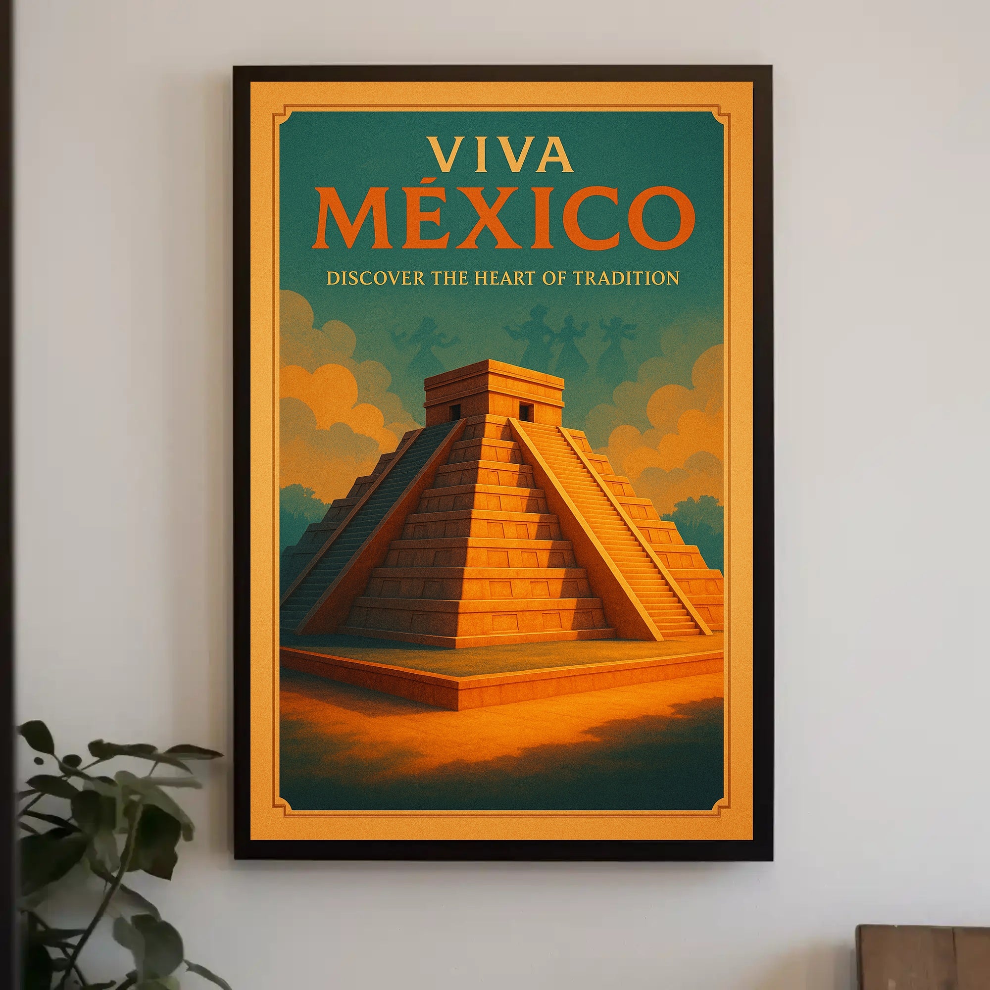 Viva México Discover the Heart of Tradition Poster PosterGoat