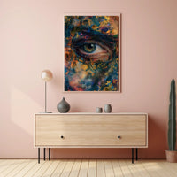 Vivid Eye Surrealism: Abstract or Artistic Poster PosterGoat