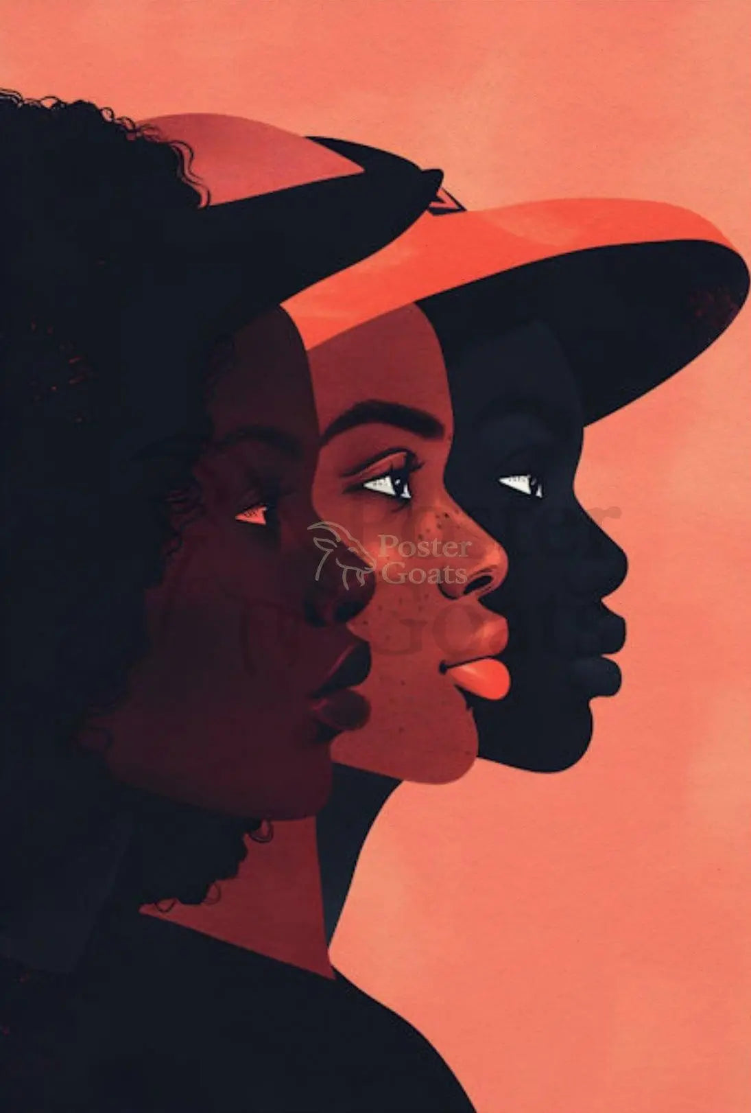 Warriors of African Heritage Cultural Art Poster PosterGoat
