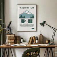 Washington Named After a U.S. President Poster PosterGoat