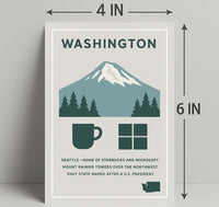 Washington Named After a U.S. President Poster PosterGoat