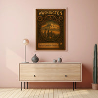 Washington The State Named After A Poster PosterGoat