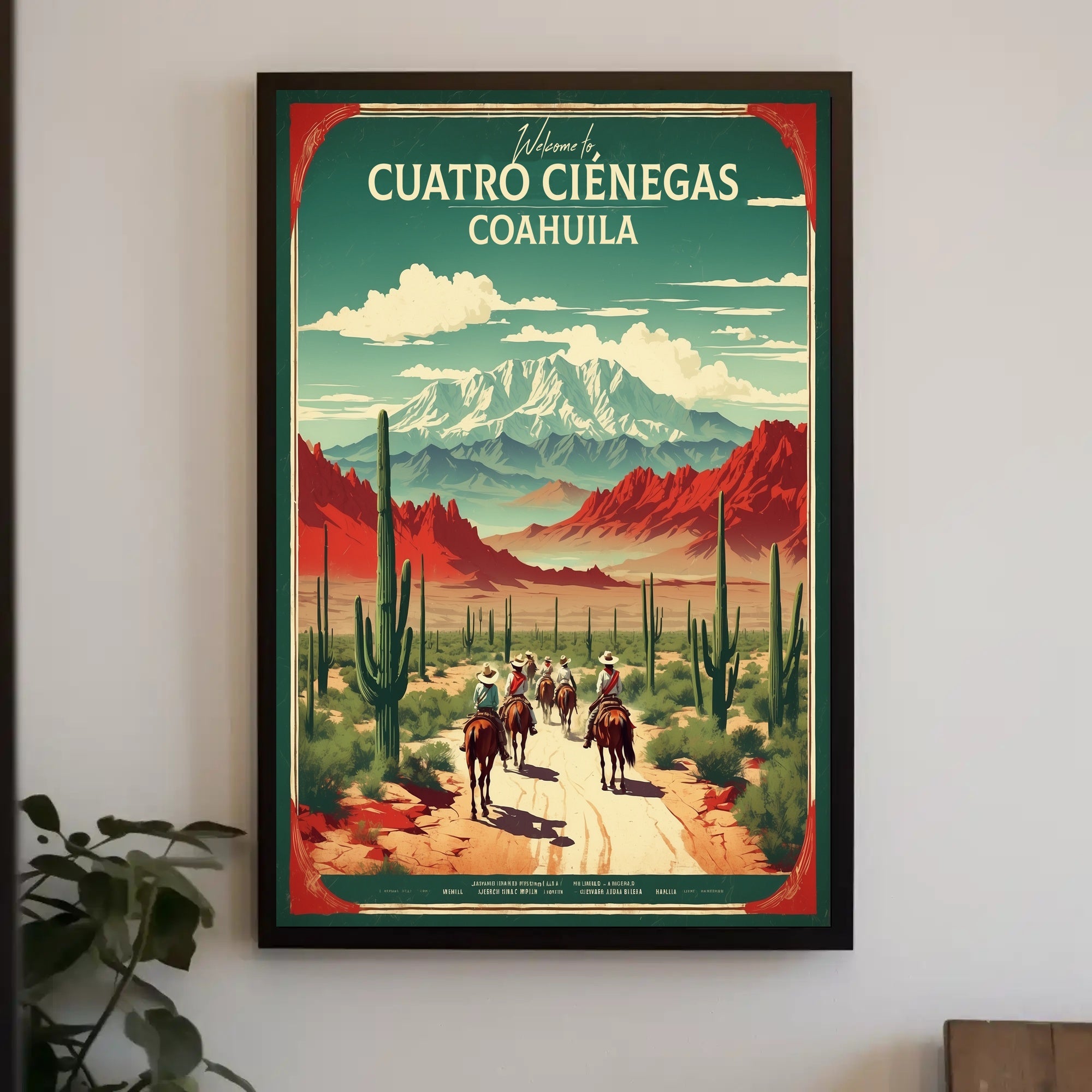 Welcome to Cuatrociénegas Travel Poster PosterGoat