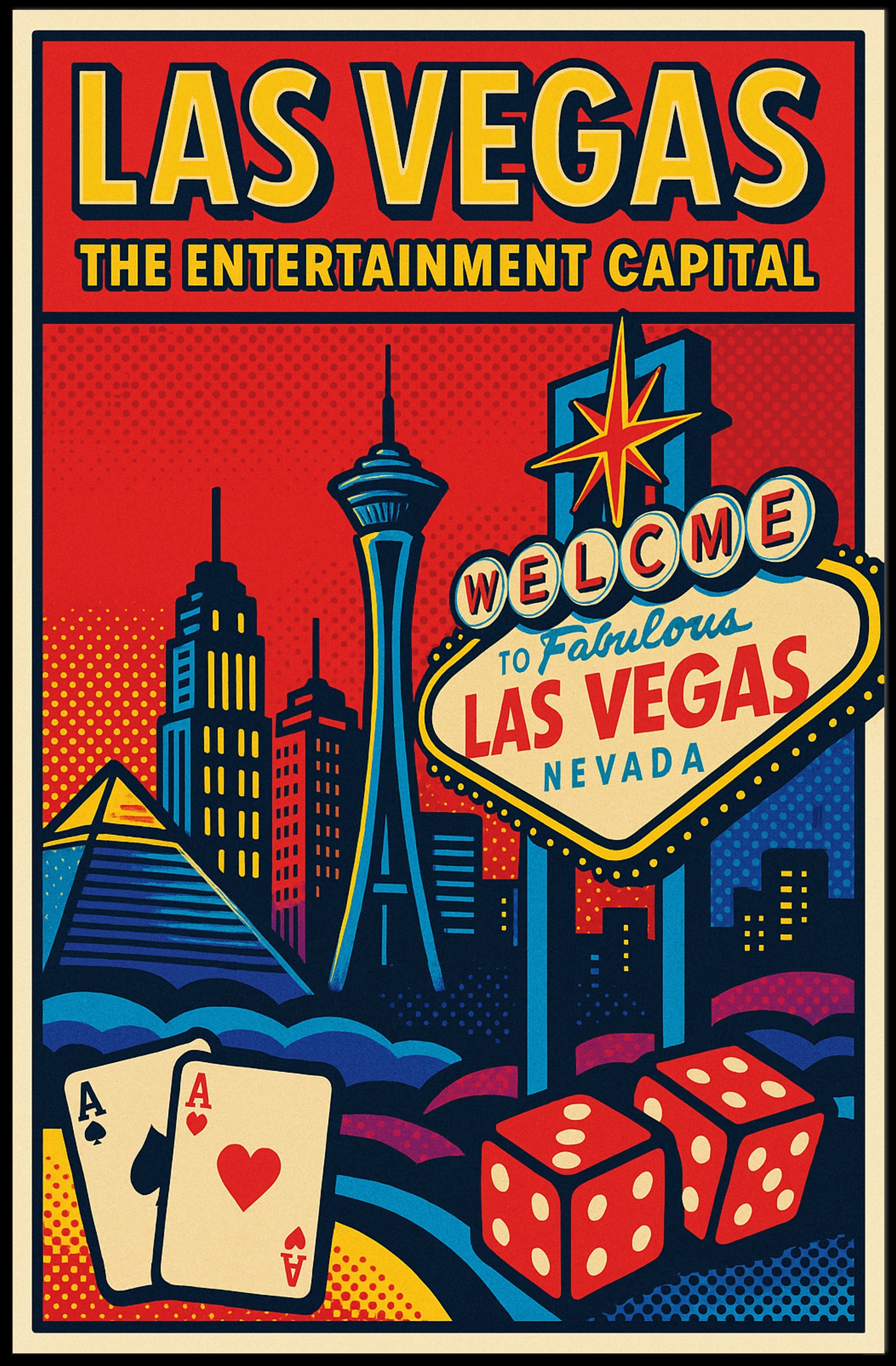 Welcome to Fabulous Las Vegas Poster PosterGoat