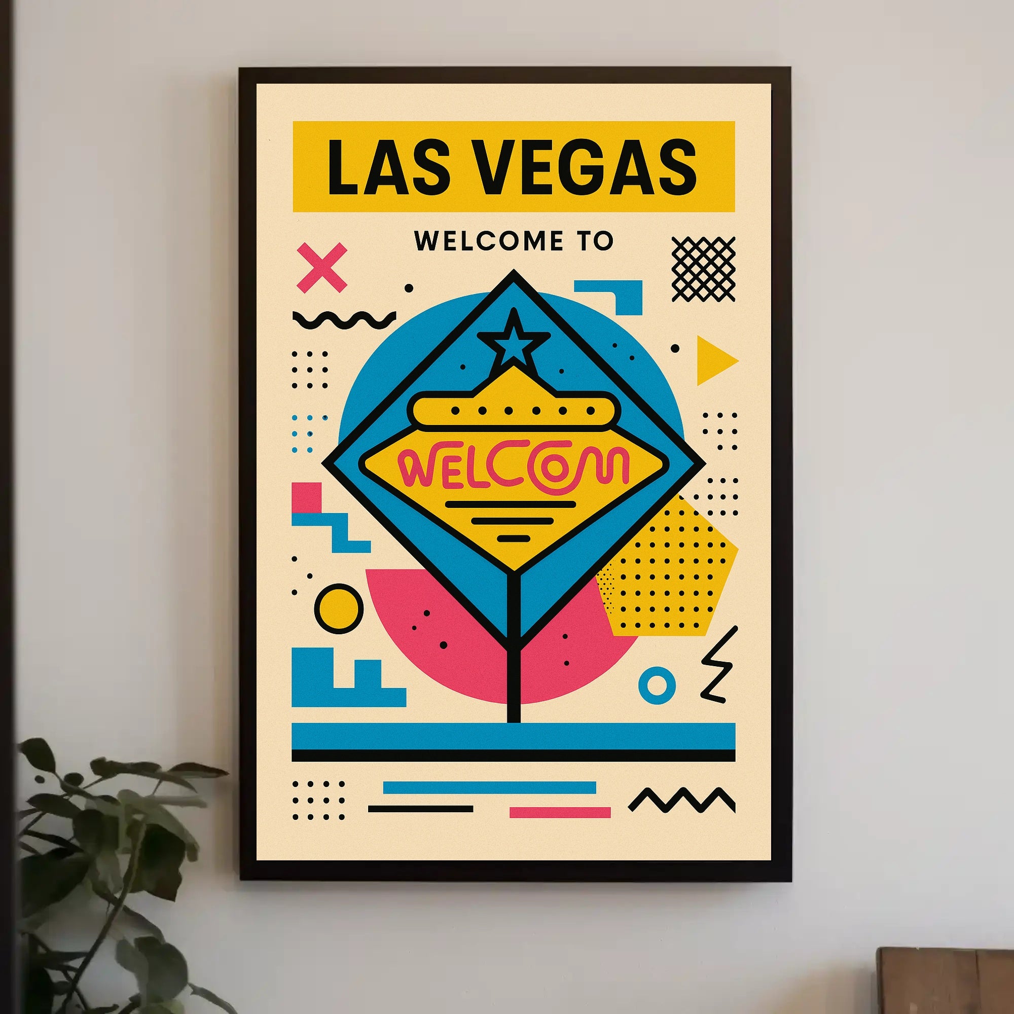 Welcome to Las Vegas Poster PosterGoat