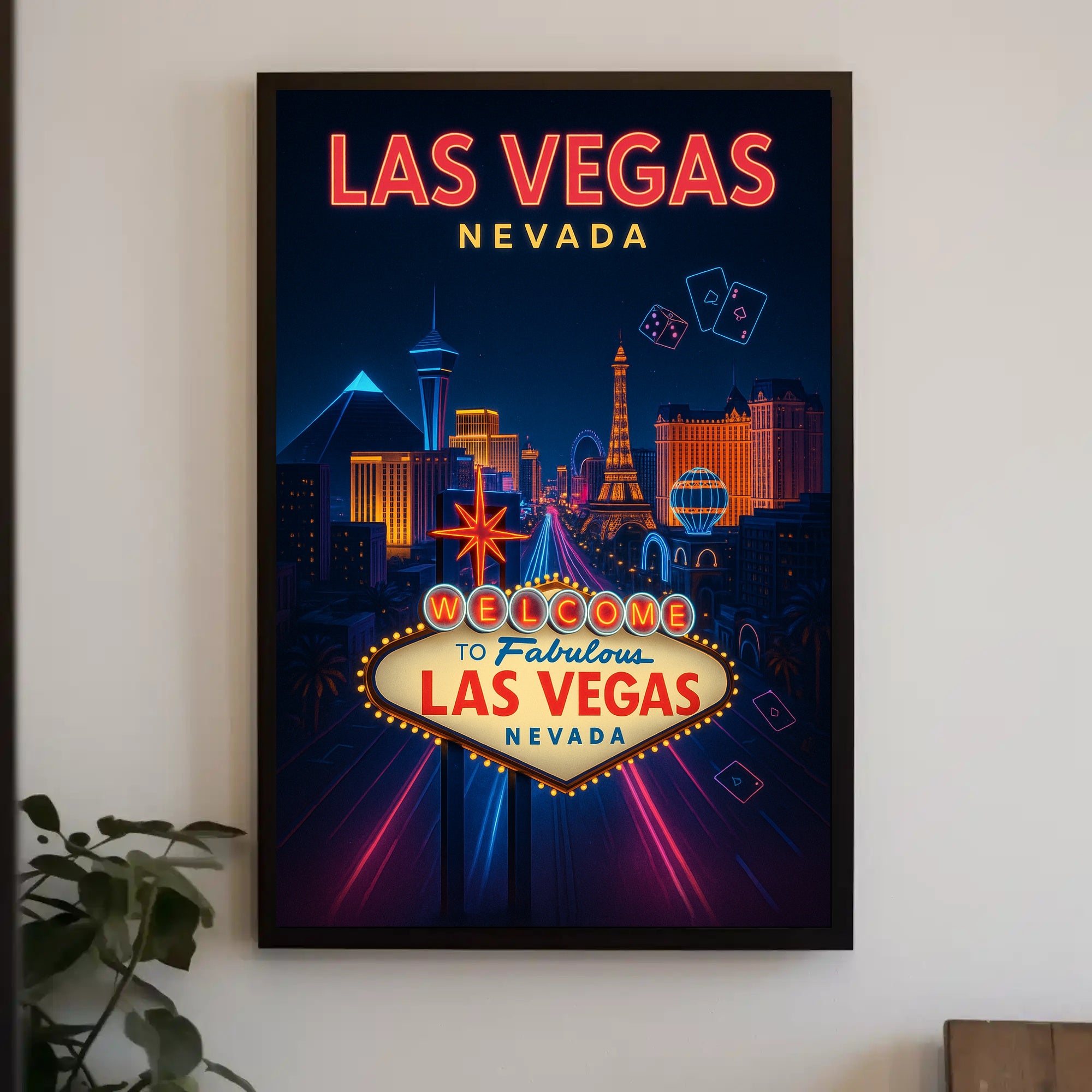 Welcome to Las Vegas Poster PosterGoat