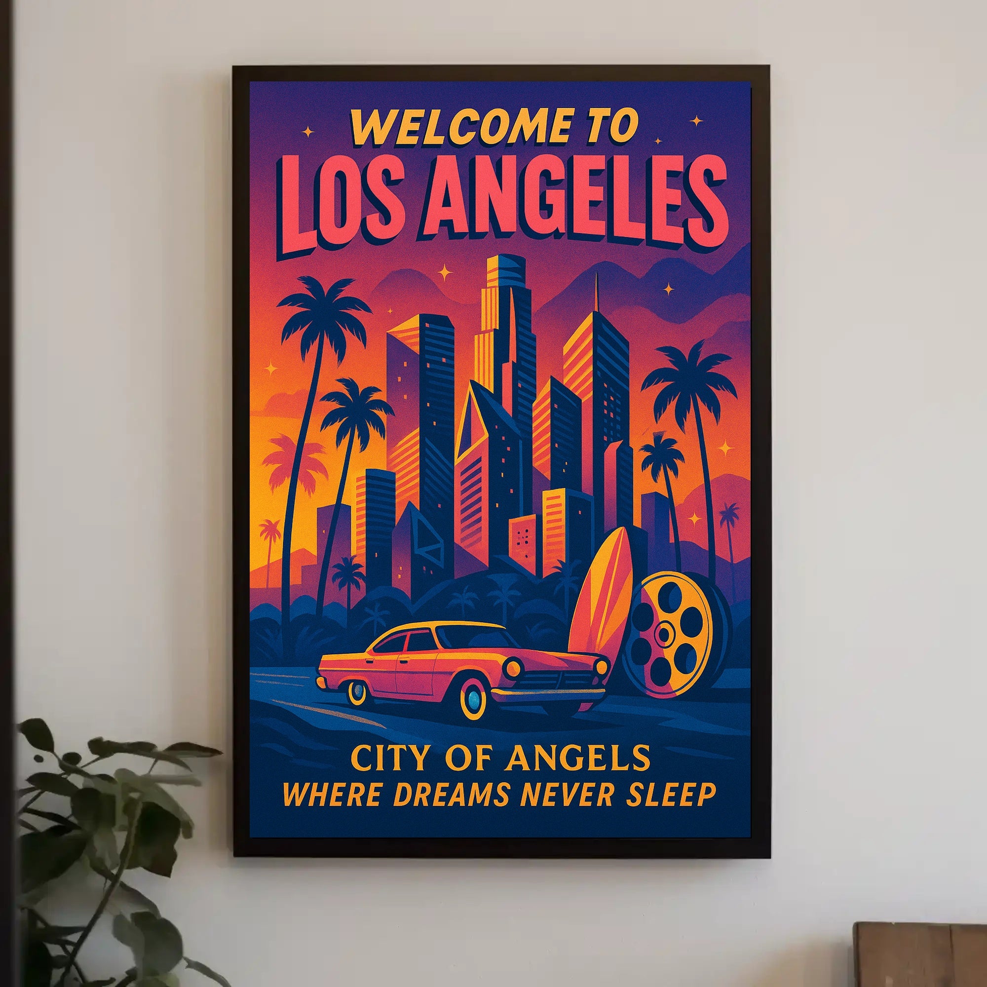 Welcome to Los Angeles Poster PosterGoat
