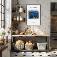 Wichita Scenic Cityscape Cultural Heritage Poster PosterGoat