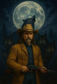 Wild Bill Hickok Rugged Cowboy Wilderness Heritage Poster PosterGoat