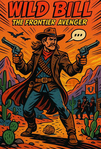 Wild Bill's Frontier Adventure Western Poster PosterGoat