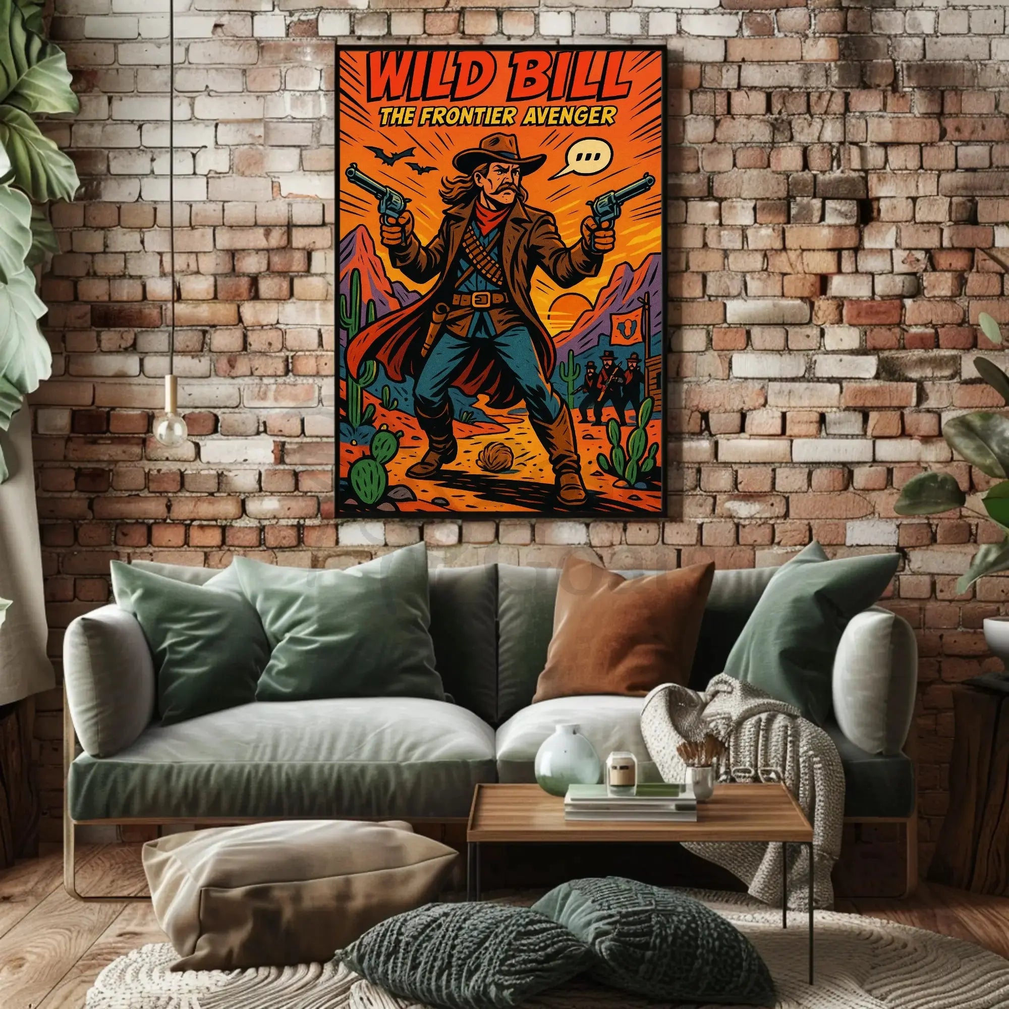 Wild Bill's Frontier Adventure Western Poster PosterGoat