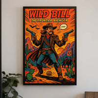 Wild Bill's Frontier Adventure Western Poster PosterGoat