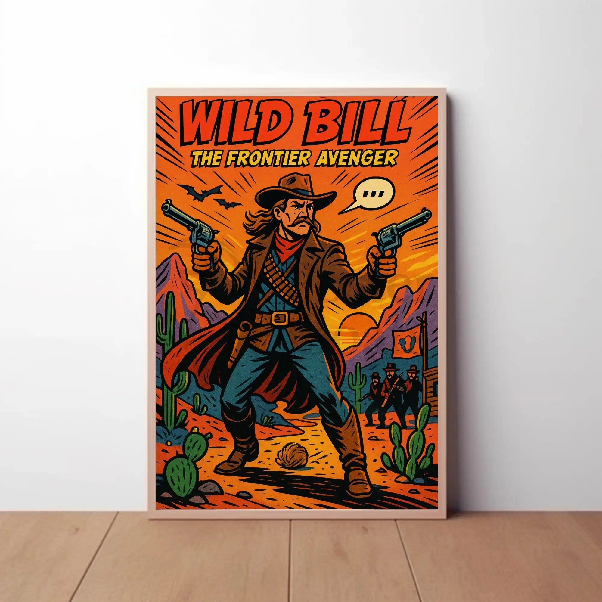 Wild Bill's Frontier Adventure Western Poster PosterGoat
