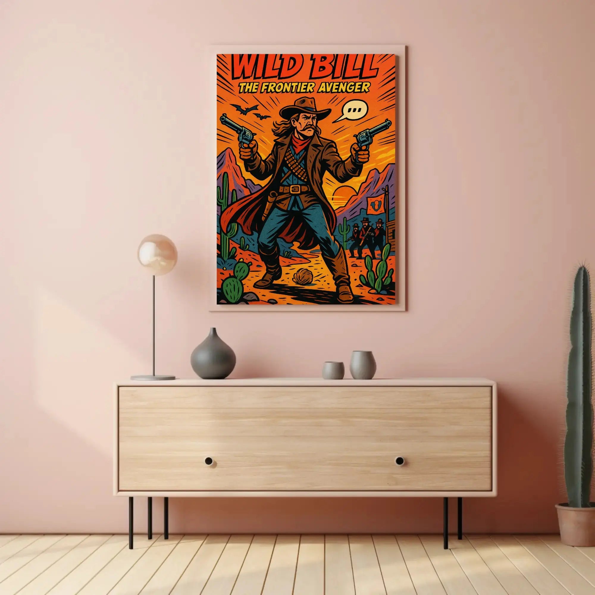 Wild Bill's Frontier Adventure Western Poster PosterGoat