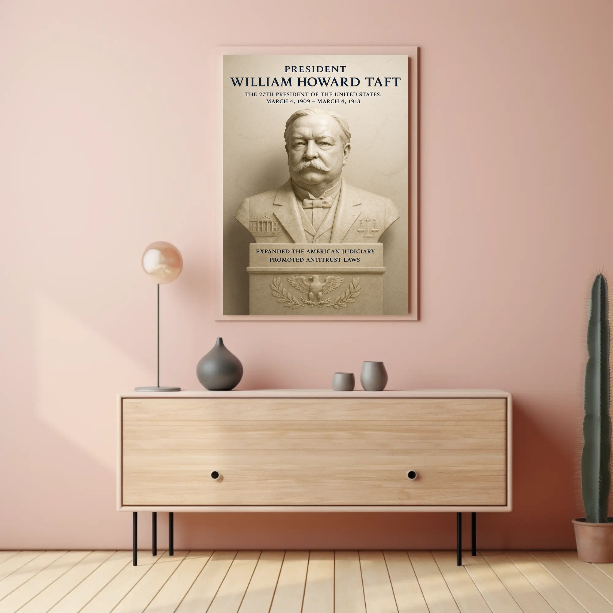 William Howard Taft 27Th President Poster PosterGoat