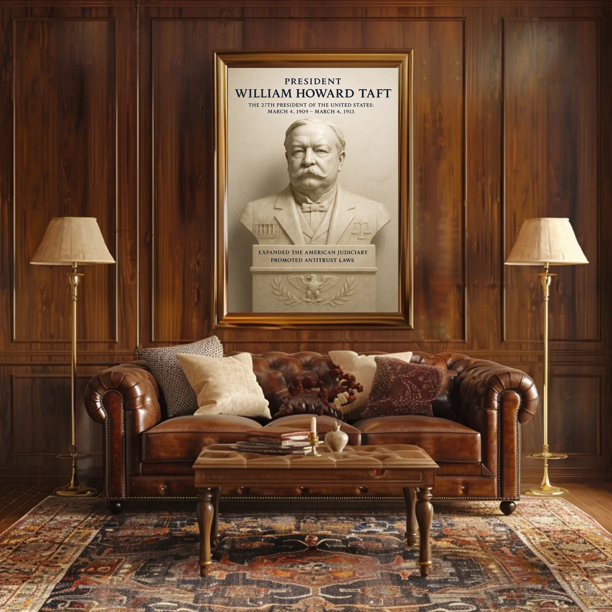 William Howard Taft 27Th President Poster PosterGoat