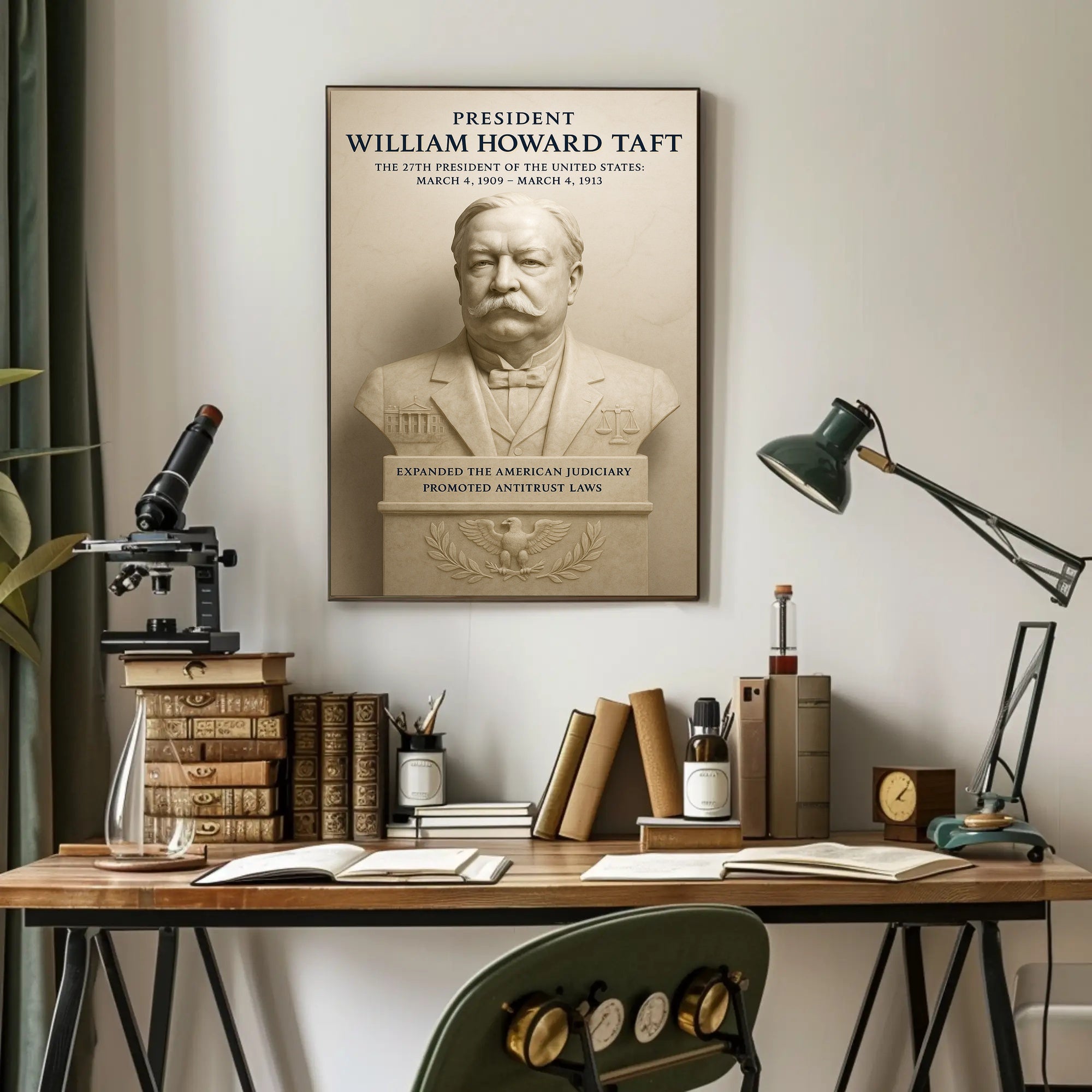 William Howard Taft 27Th President Poster PosterGoat