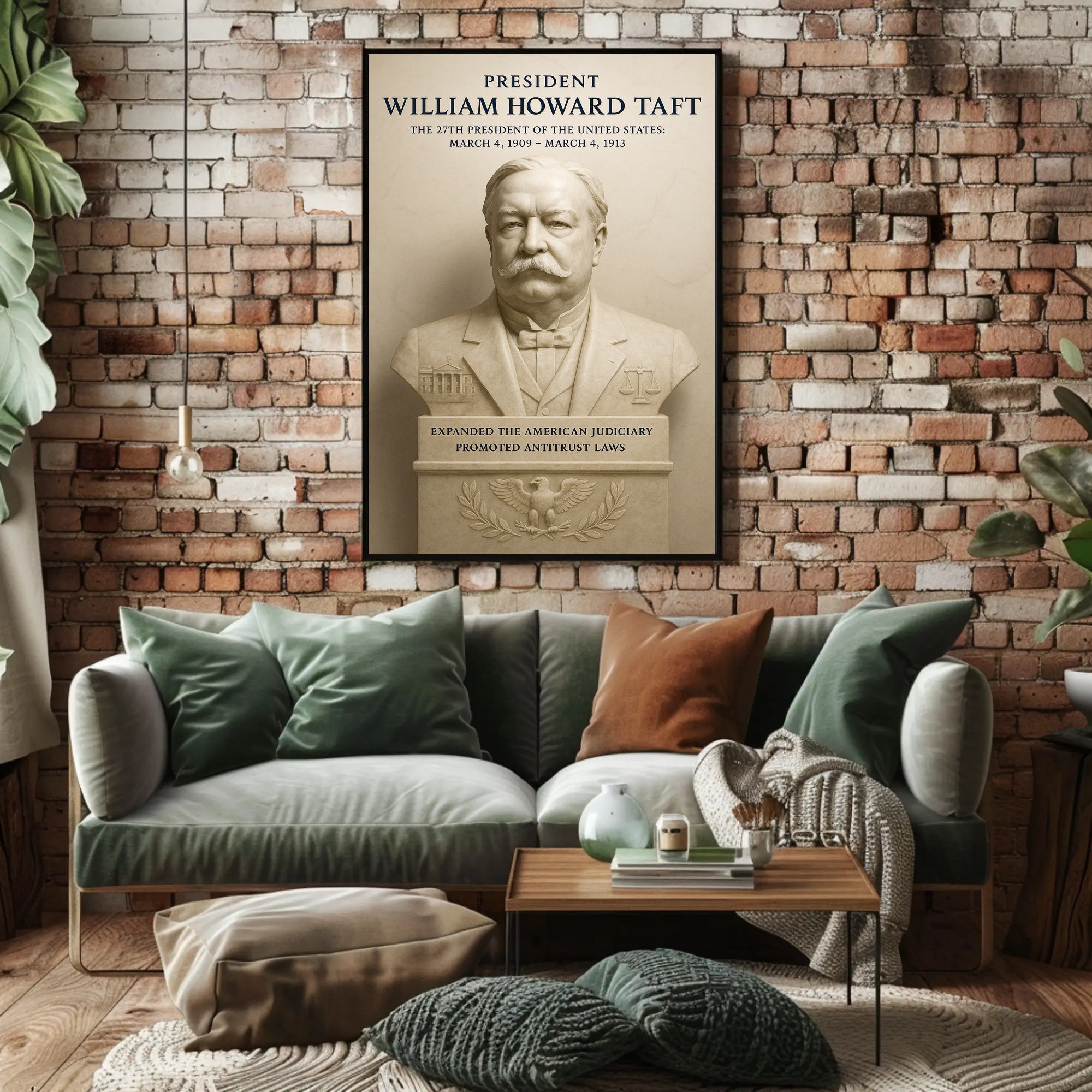 William Howard Taft 27Th President Poster PosterGoat