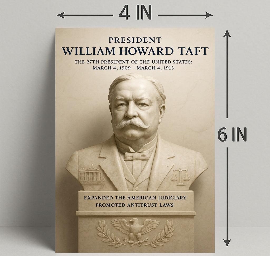 William Howard Taft 27Th President Poster PosterGoat