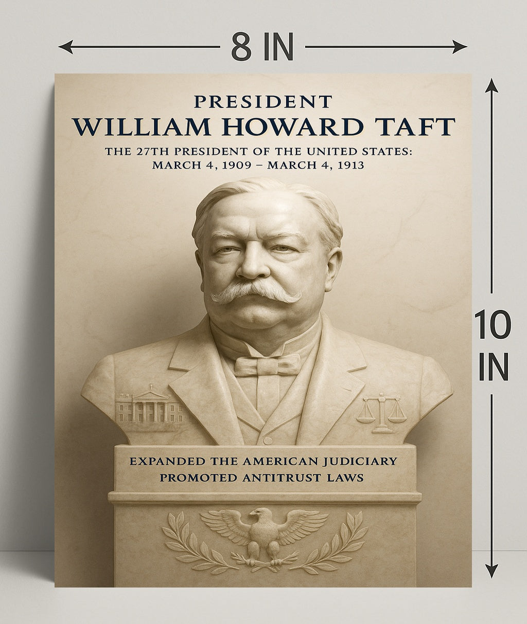 William Howard Taft 27Th President Poster PosterGoat