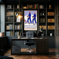 Winter Sports Adventure Poster: New York State Travel Poster PosterGoat