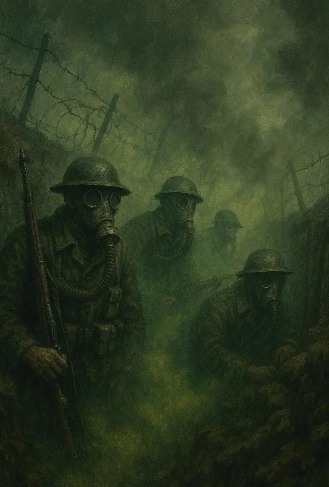 World War I Trench Warfare Military Recruitment Poster PosterGoat