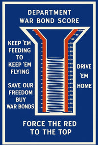 World War II Era Buy War Bonds Propaganda Poster PosterGoat