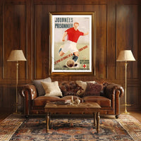 World War II Red Cross Sports Event Poster PosterGoat