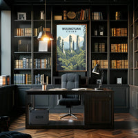 Wulingyuan Scenic Landscape Art Print Travel Poster PosterGoat