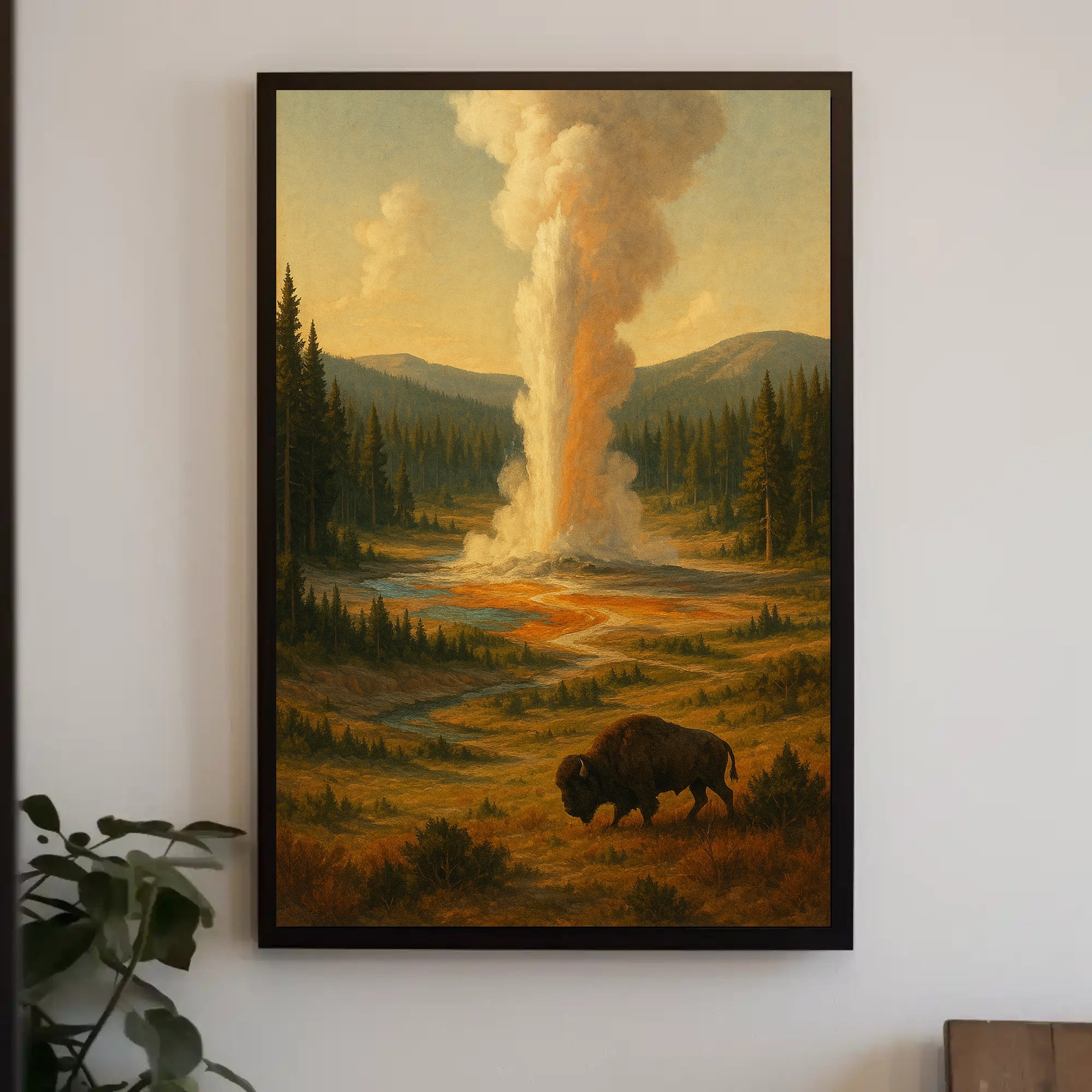 Yellowstone Majesty Poster PosterGoat