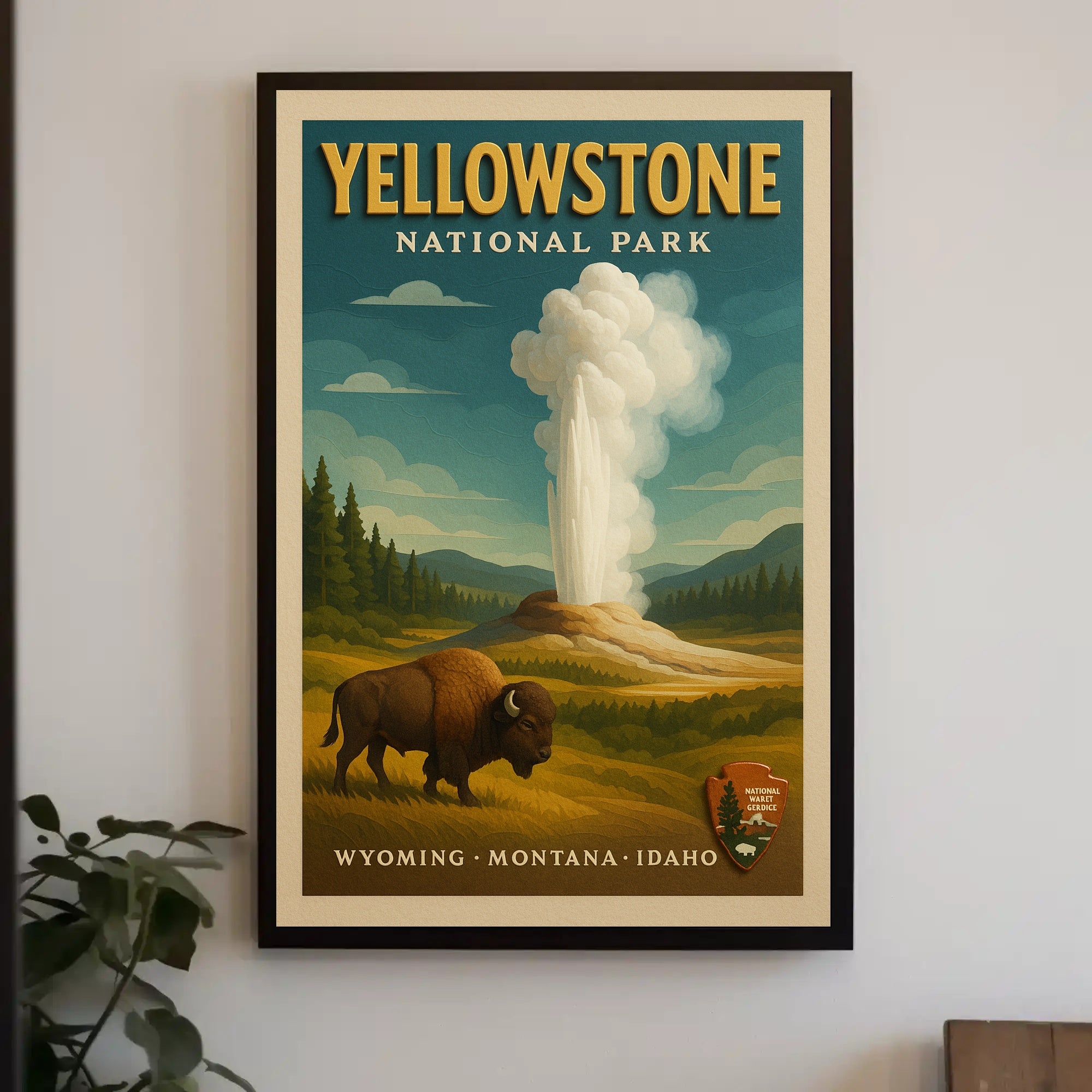 Yellowstone National Park Poster PosterGoat