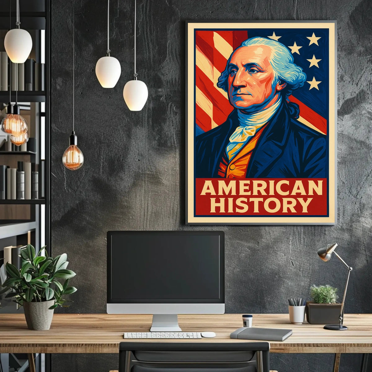 George Washington 1St President Poster