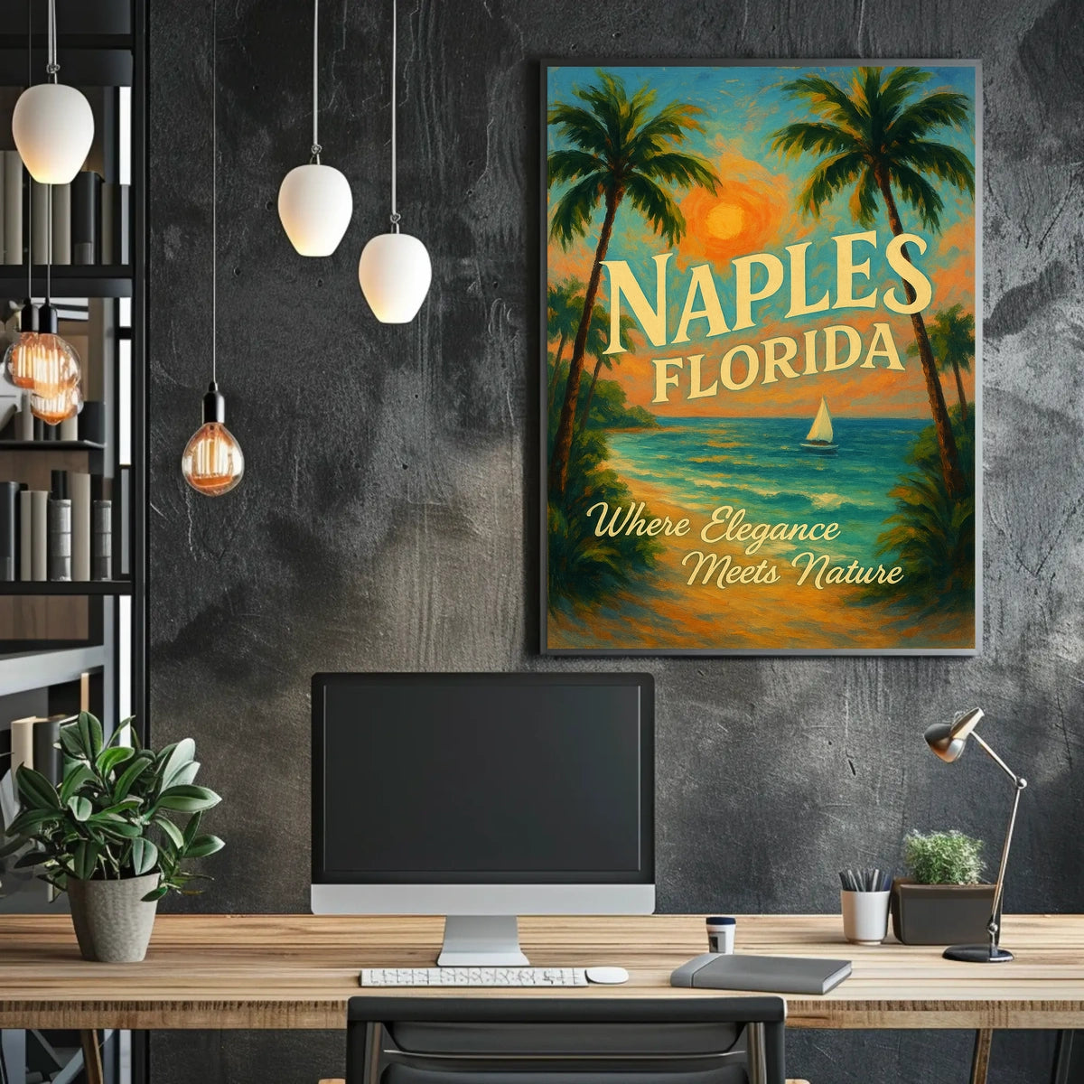 Naples, Florida Where Elegance Meets Nature Poster