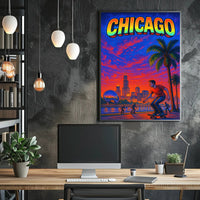 Chicago Vibes Poster PosterGoat