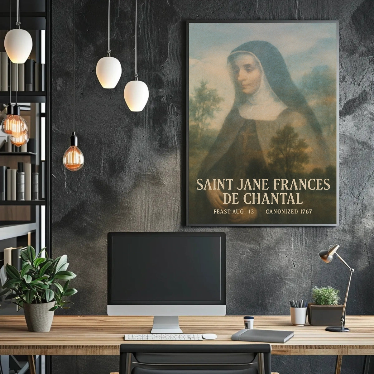 Saint Jane Frances De Chantal Poster